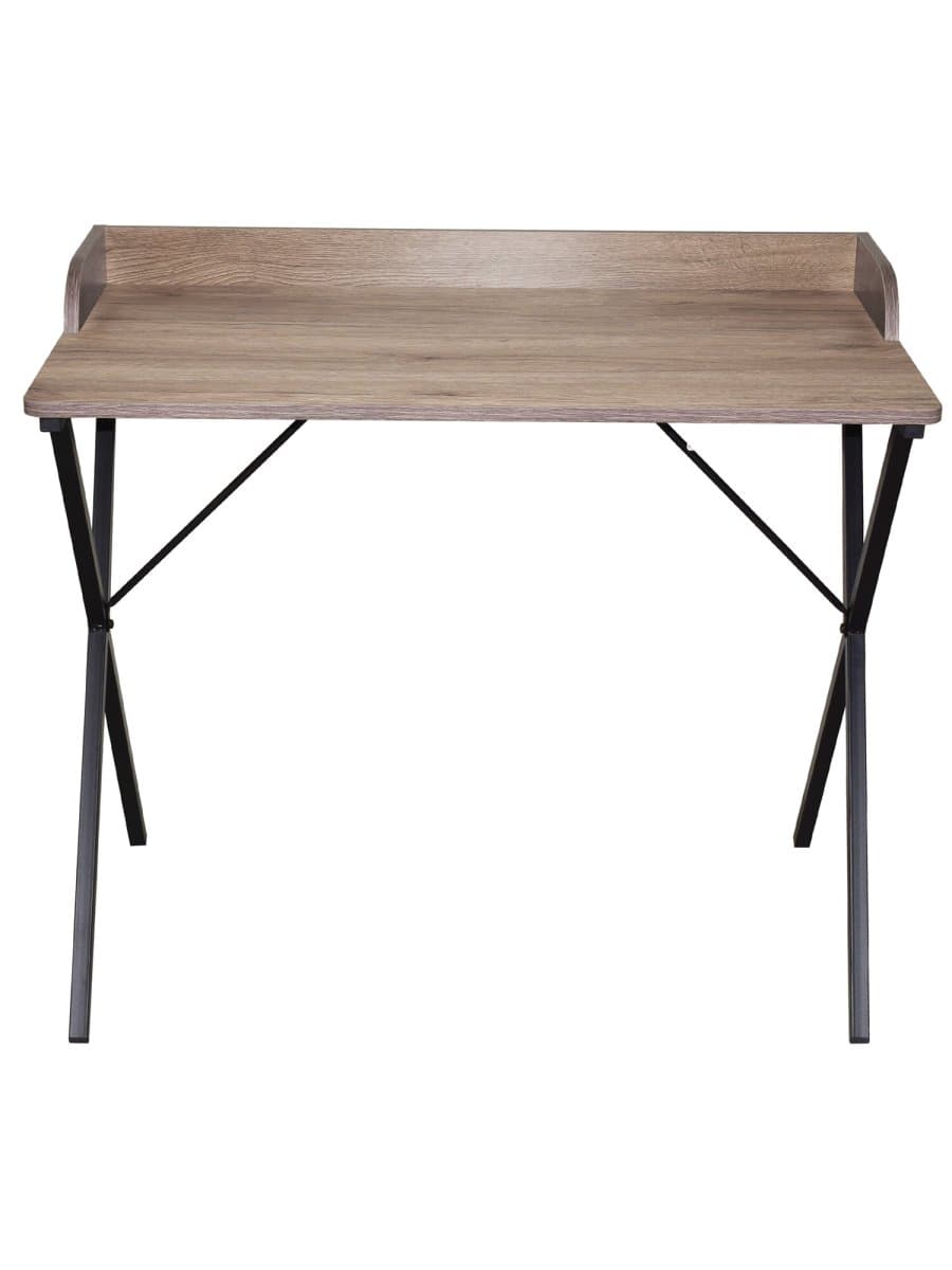 Стол на металлокаркасе BRABIX "LOFT CD-008", 900х500х780 мм, цвет морёный дуб, 641863