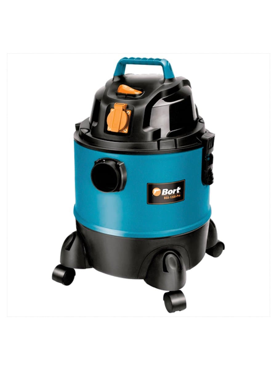 Пылесос хозяйственный BORT BSS-1220-Pro, 1250 Вт, сухая/влажная уборка, сила всасывания 250 Вт, бак 20 л, 98291797