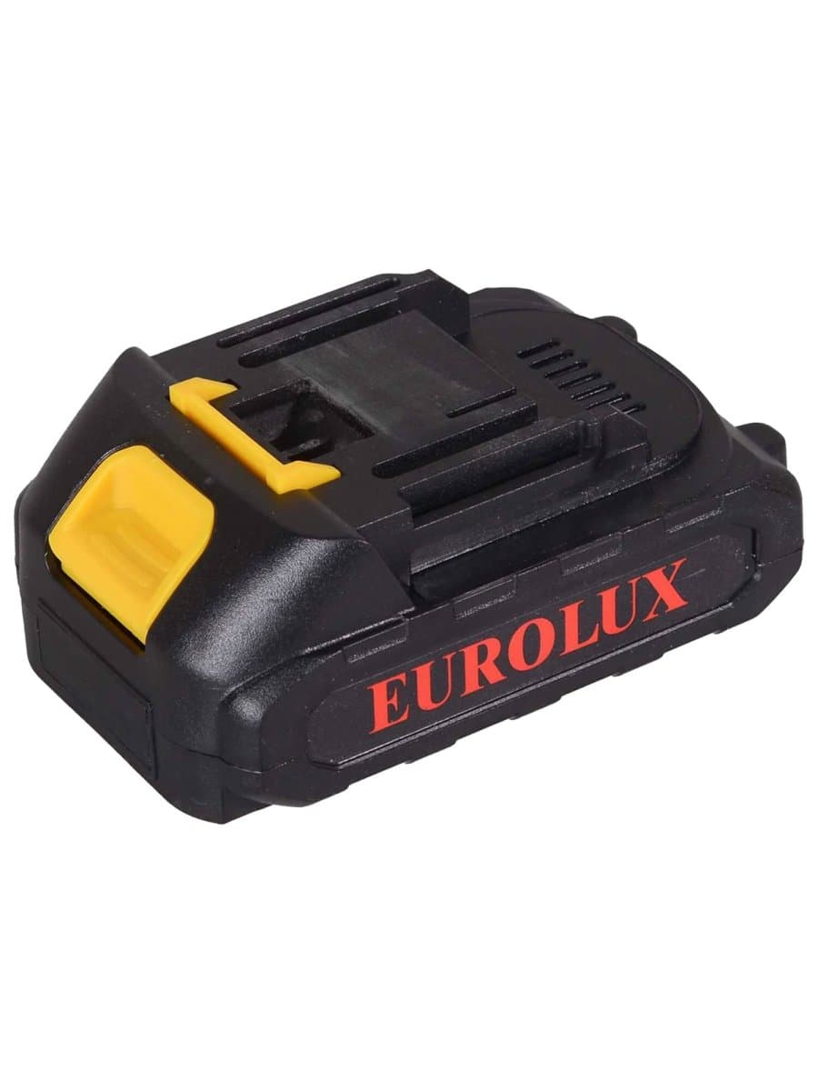 Пила цепная аккумуляторная EUROLUX ELS-20-Li, 20 В, 150 мм, Li-ion 2 А·ч, 70/10/56