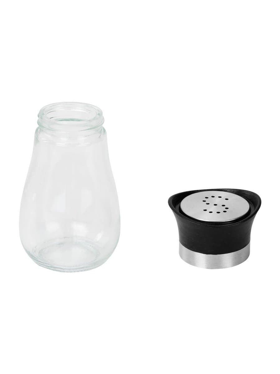 Набор для специй 2х130 мл, ULTRA, подставка + солонка + перечница, отверстия S/P, WEGLA (ВЕГЛА), 700233