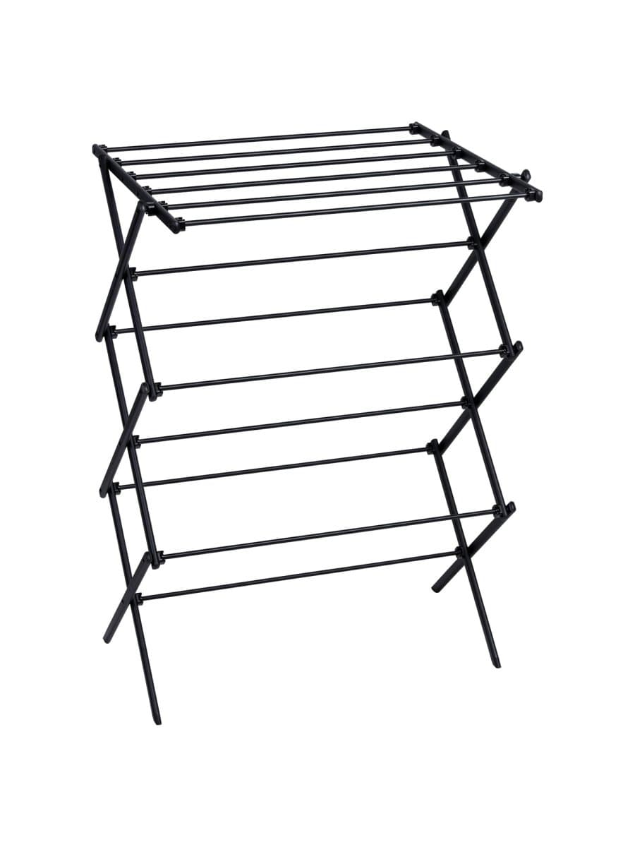 Сушилка напольная МИНИ для белья раскладная, 6 уровней, 10 метров, LAIMA HOME LADDER BLACK, 700473