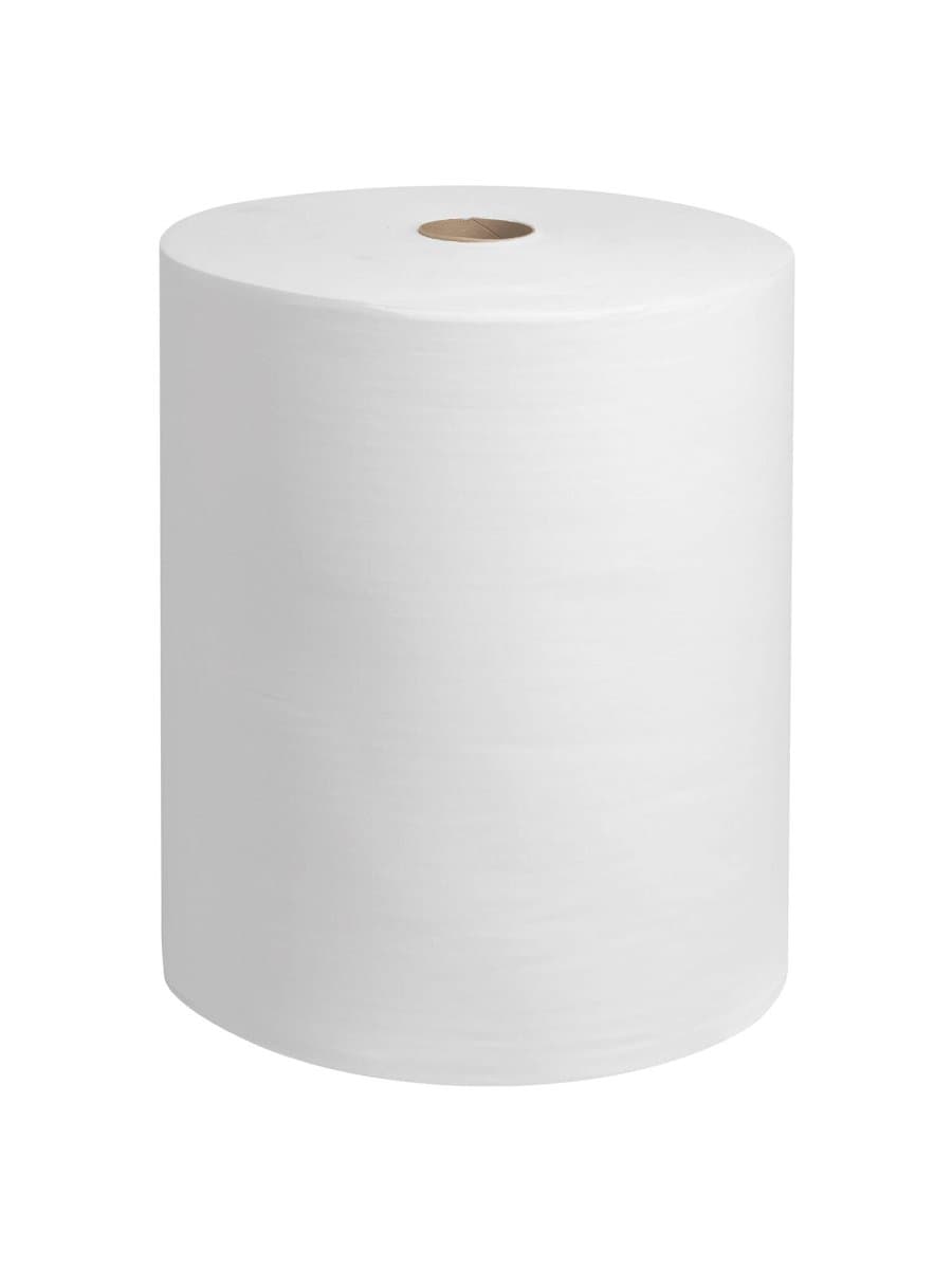 Протирочный нетканый материал KIMBERLY-CLARK Wypall X60, 650 листов в рулоне, 42х38 см, белый, 8349