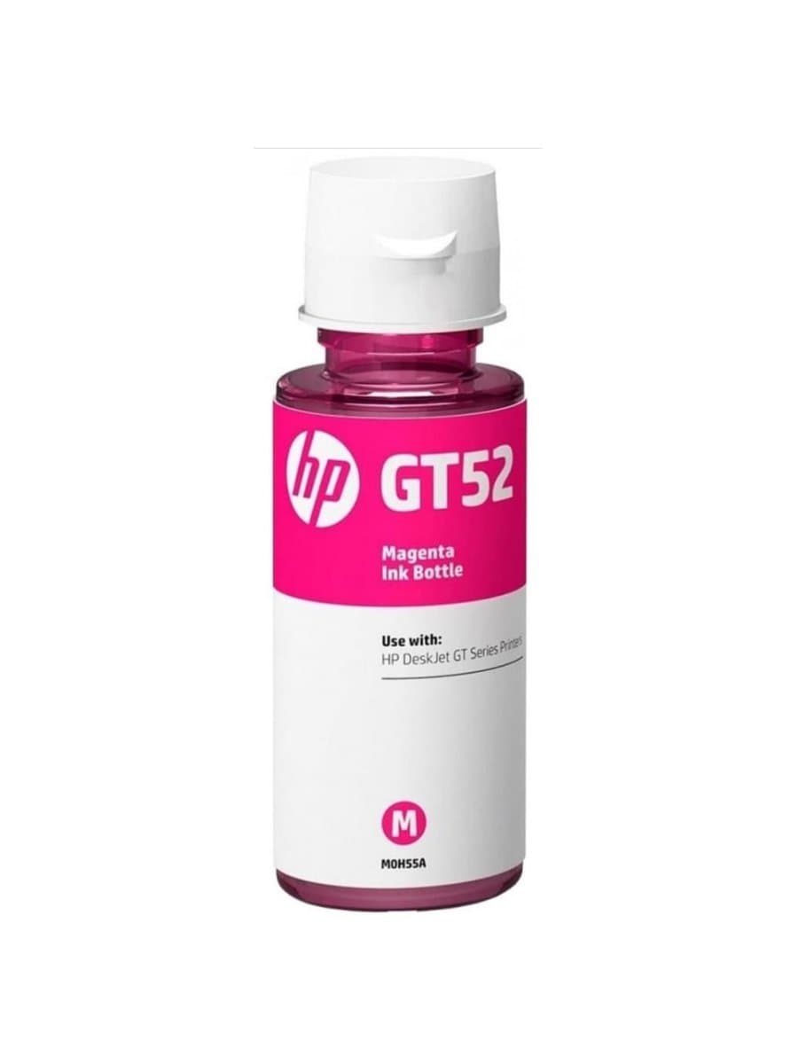 Чернила HP GT52 (M0H55AE) для InkTank 315/410/415, SmartTank 500/515/615 пурпурные, ресурс 8000 страниц, оригинальные