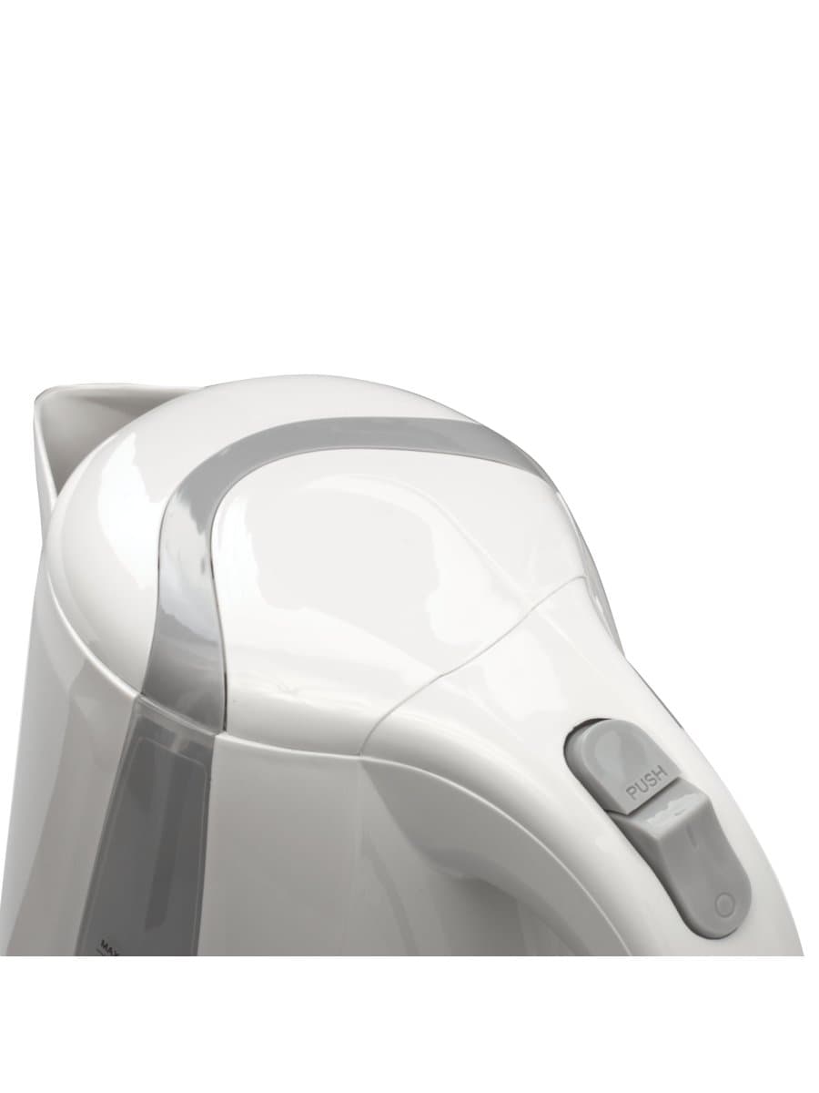 Чайник SONNEN KT-1743, 1,7 л, 2200 Вт, закрытый нагревательный элемент, пластик, белый, 453414