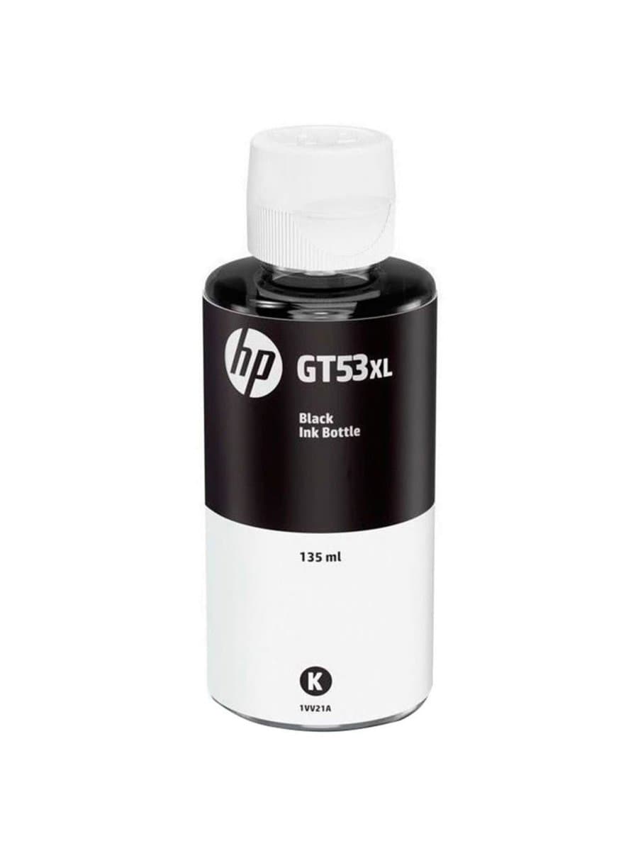 Чернила HP GT53XL (1VV21AE) для InkTank 315/410/415, SmartTank 500/515/615, черные, ресурс 6000 страниц, оригинальные