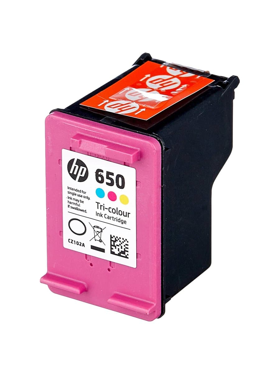 Картридж струйный HP (CZ102AE) Deskjet Ink Advantage 2515/2516 №650, цветной, оригинальный