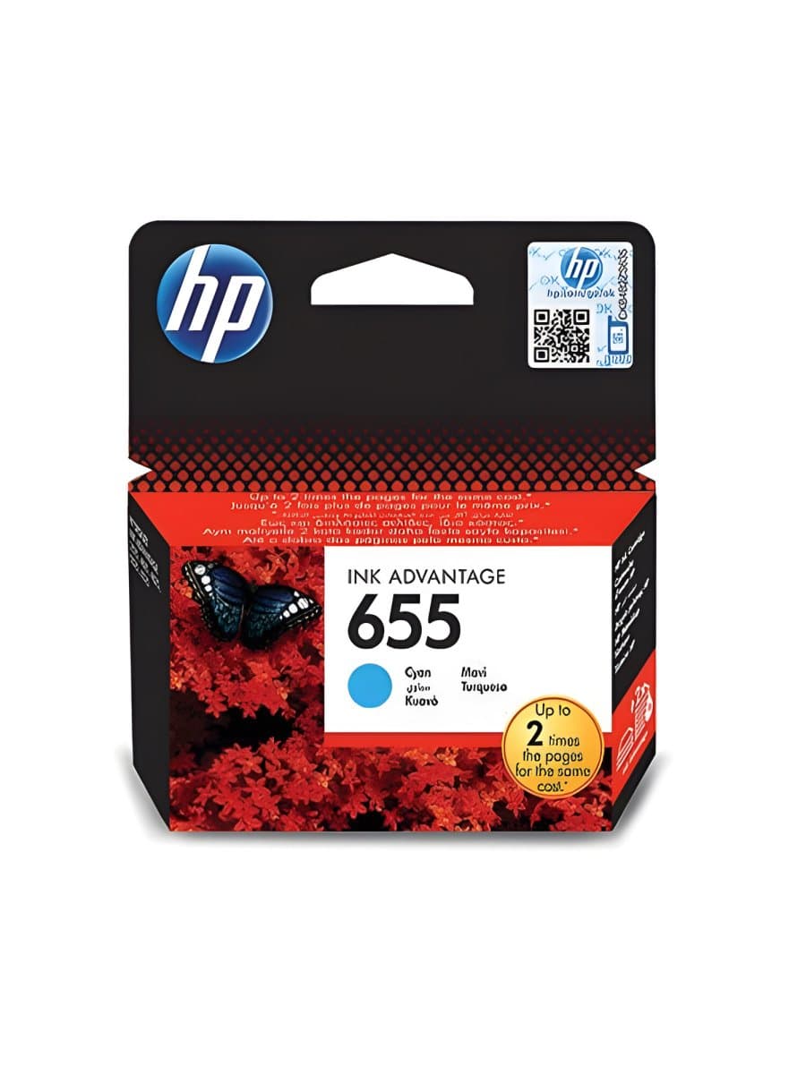 Картридж струйный HP (CZ110AE) Deskjet Ink Advantage 3525/5525/4515/4525 №655, голубой, оригинальный