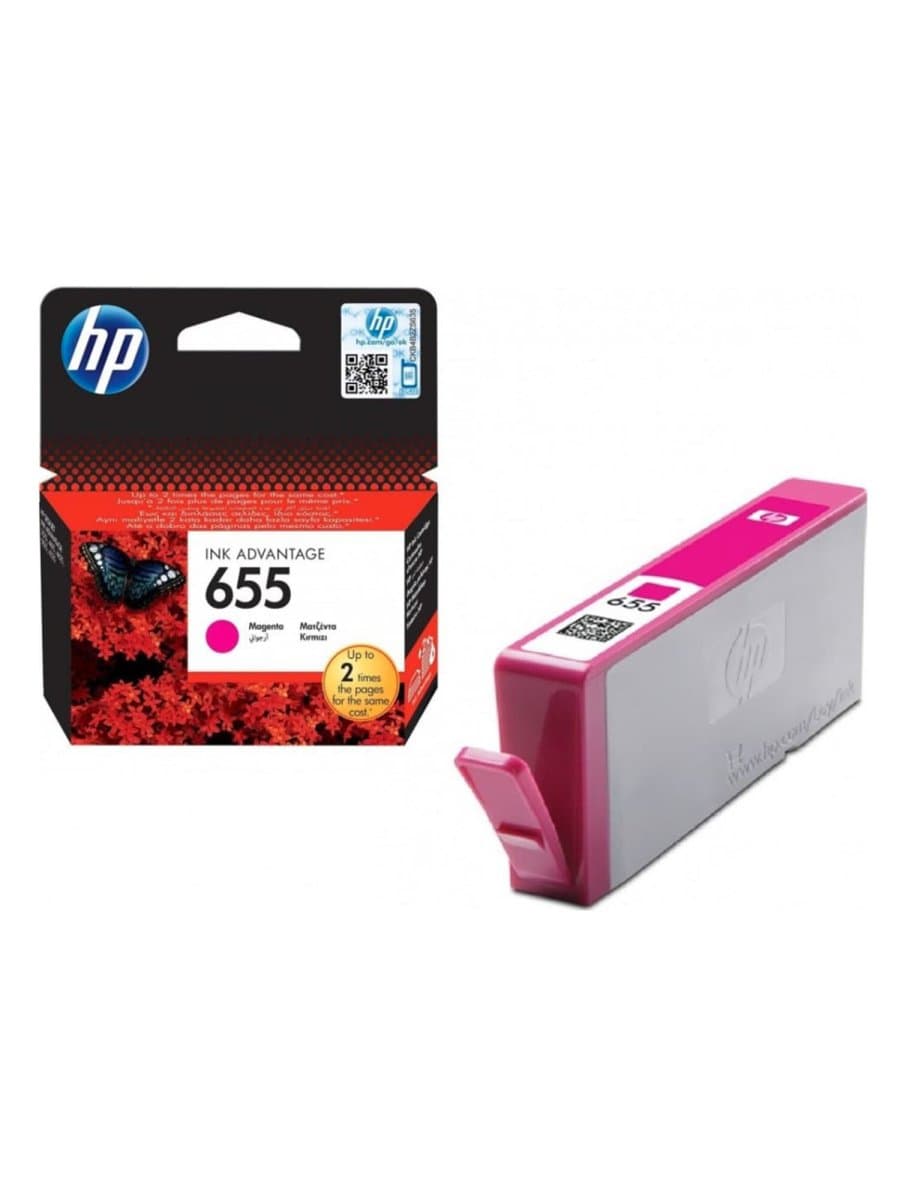Картридж струйный HP (CZ111AE) Deskjet Ink Advantage 3525/5525/4515/4525 №655, пурпурный, оригинал.