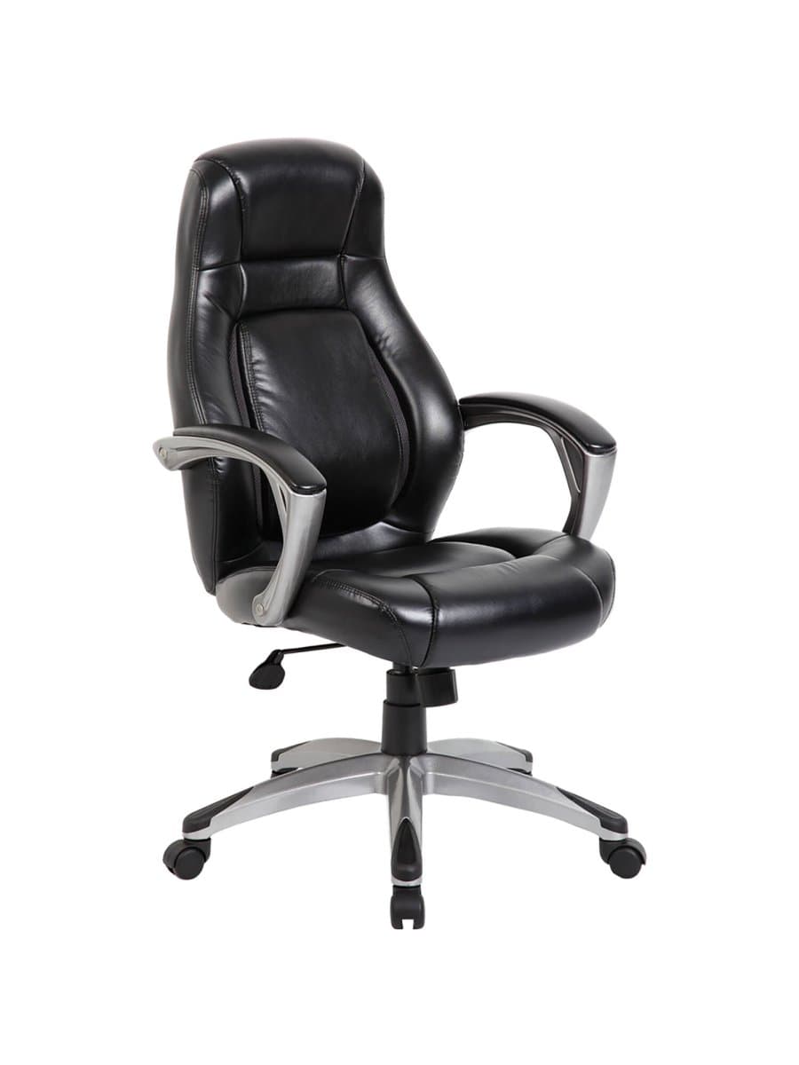Кресло офисное BRABIX PREMIUM "Turbo EX-569", экокожа, спортивный дизайн, черное, 531014