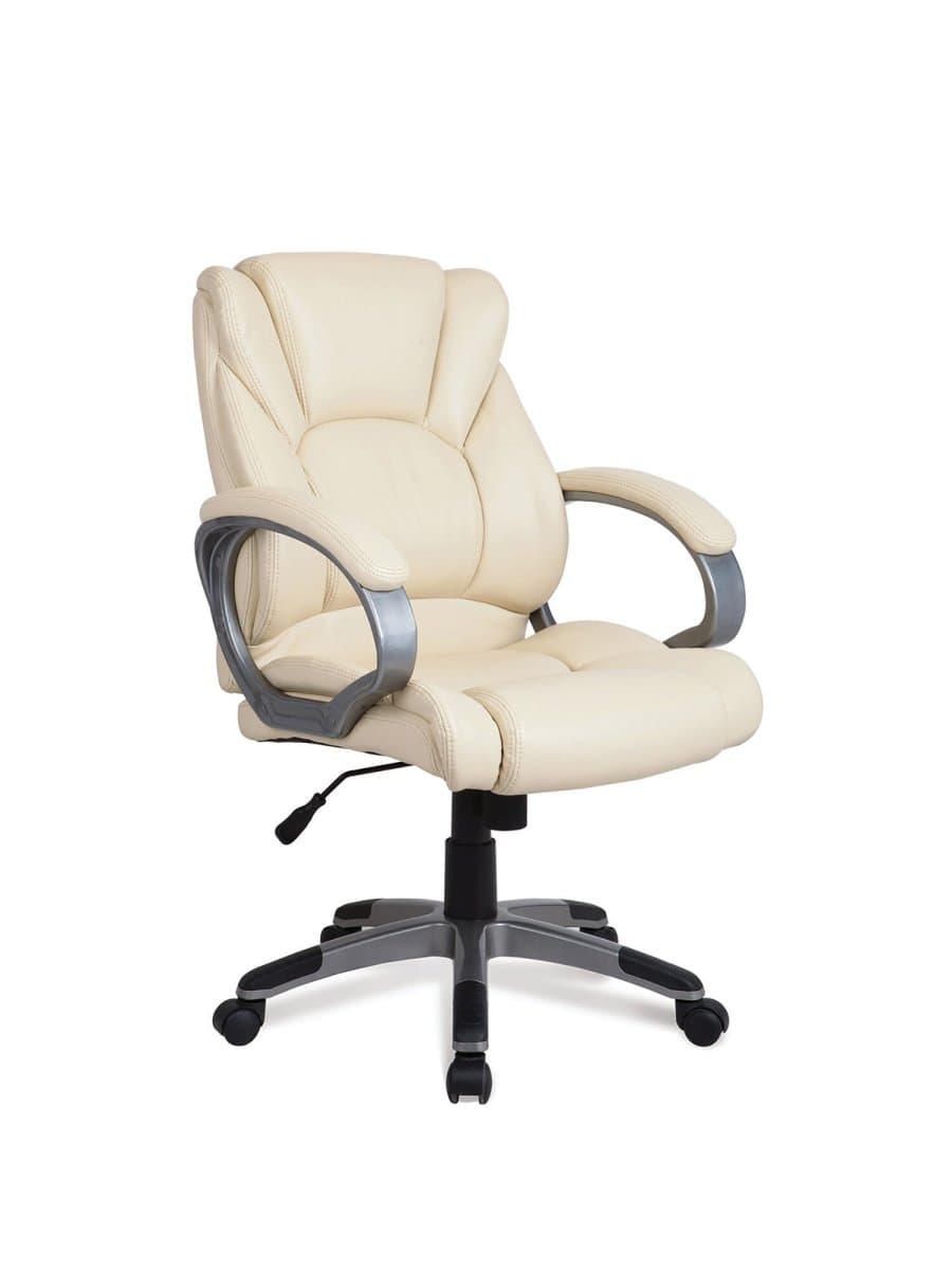 Кресло офисное BRABIX "Eldorado EX-504", экокожа, бежевое, 531167