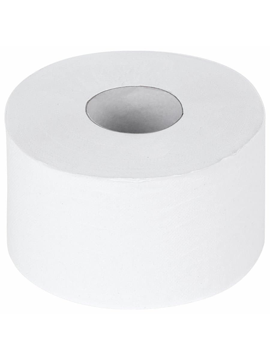 Бумага туалетная 200 м, LAIMA (T2), UNIVERSAL WHITE, 1-слойная, цвет белый, КОМПЛЕКТ 12 рулонов, 111335