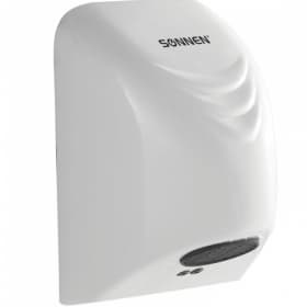 Сушилка для рук SONNEN HD-988, 850 Вт, пластиковый корпус, белая, 604189