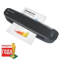 Ламинатор BRAUBERG L435, ф.А3, горяч.валы, толщ.пленки (1стор) 75-125мкм, 531018