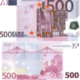 Деньги шуточные "500 евро", упаковка с ероподвесом, ш/к 72458