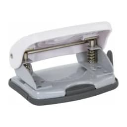 Дырокол BRAUBERG, до 20 листов, белый, 227787