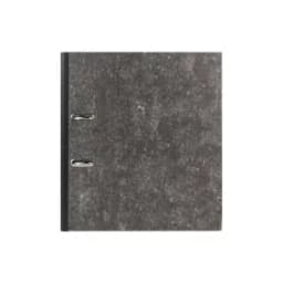 Папка-регистратор BRAUBERG фактура стандарт, с мраморным покрытием, 75 мм, черный корешок, 220987