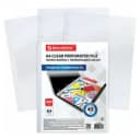 Папки-файлы перфорированные А4 BRAUBERG, комплект 200 шт., гладкие, 45 мкм