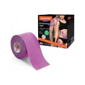 Кинезио тейп 5см*5м, фиолетовый, DASWERK, 680005