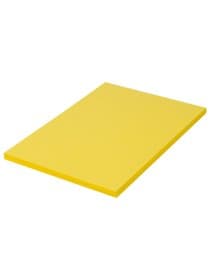 Бумага цветная BRAUBERG, А4, 80 г/м2, 100 л., интенсив, желтая, для офисной техники, 112450