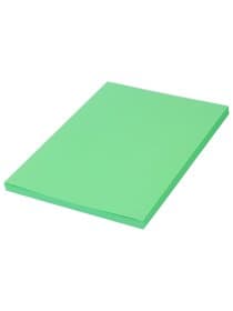 Бумага цветная BRAUBERG, А4, 80 г/м2, 100 л., интенсив, зеленая, для офисной техники, 112451