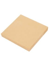 Блок самоклеящийся крафтовая бумага (стикеры) BRAUBERG KRAFT, 76х76 мм, 100 листов, 115203