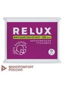 Ватные палочки 100 шт., RELUX, пакет, 1205