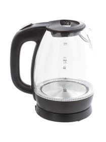 Чайник SONNEN KT-1786, 1,7 л, 2200 Вт, закрытый нагревательный элемент, стекло, 453422
