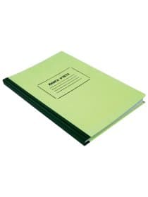 Книга учета 128 л., клетка, твердая, картон, блок офсет, нумерация, А4 205х287 мм, STAFF, 130062