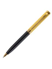 Ручка подарочная шариковая GALANT "Empire Gold", корпус черный с золотистым, золотистые детали, пишущий узел 0,7 мм, синяя, 140960