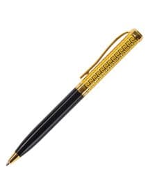 Ручка подарочная шариковая GALANT "Empire Gold", корпус черный с золотистым, золотистые детали, пишущий узел 0,7 мм, синяя, 140960