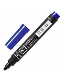 Маркер перманентный CENTROPEN 8566, СИНИЙ, круглый наконечник, 2,5 мм, 5 8566 0106