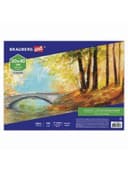 Холст на картоне BRAUBERG ART CLASSIC, 30х40 см, грунтованный, 100% хлопок, мелкое зерно, 190621