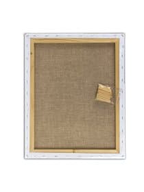 Холст на подрамнике BRAUBERG ART CLASSIC, 40х50см, грунт., 45%хлоп., 55%лен, среднее зерно, 190636