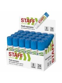 Клей-карандаш STAFF "EVERYDAY", 8 г, 220374