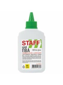 Клей ПВА STAFF EVERYDAY, 85 г, с дозатором, 225175