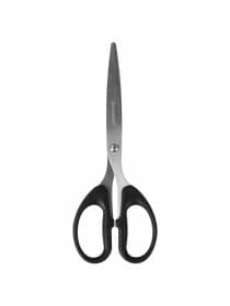 Ножницы BRAUBERG "Classic", 185 мм, чёрные, классической формы, 2-х сторонняя заточка, 230934