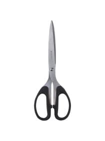 Ножницы BRAUBERG "Classic", 210 мм, чёрные, классической формы, 2-х сторонняя заточка, 230935