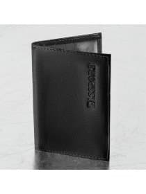 Обложка для паспорта натуральная кожа галант, "PASSPORT", черная, BRAUBERG, 237179