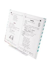 Подставка для книг и учебников большая фигурная BRAUBERG KIDS "Puppy", регулируемый угол наклона, металлическая, 238058