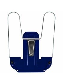 Подставка для книг и учебников BRAUBERG LINE+, металлическая, синяя, европодвес, 238071