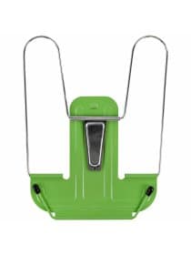 Подставка для книг и учебников BRAUBERG LINE+, металлическая, зеленая, европодвес, 238072