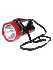 Фонарь аккумуляторный КОСМОС 5 Вт LED, выдвижная вилка, заряд от сети, KOCAc9105WLED