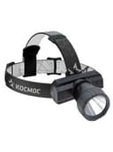 Фонарь налобный аккумуляторный КОСМОС 3 Вт LED, Li-ion, заряд от USB, KocAcHead3W