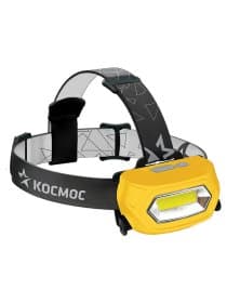 Фонарь налобный аккумуляторный КОСМОС 3 Вт СОВ, Li-pol, заряд от USB, KOC-LiPoH3WCOB
