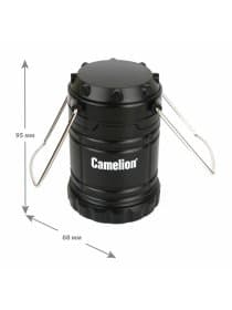 Фонарь туристический CAMELION 3Вт LED, питание 3xAAА (не в комплекте), контейнер и магнит, LED5632