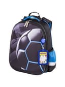 Ранец ЮНЛАНДИЯ EXTRA с дополнительным объемом, 2 отделения, "Soccer ball", 38х29х18 см, 270677