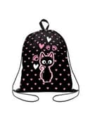 Мешок для обуви BRAUBERG KIDS, с петлей, 42х34 см, "Нежный котик", 271629