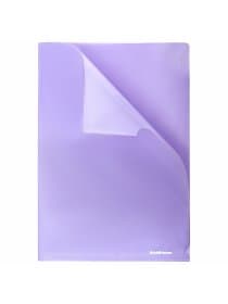 Папка-уголок ERICH KRAUSE "Diagonal Pastel", ассорти, 0,18 мм, 50170