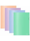 Папка-уголок ERICH KRAUSE "Matt Pastel Bloom", ассорти, 0,18 мм, 61133