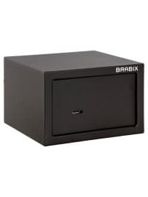 Сейф мебельный BRABIX "SF-170KL", 170х260х230 мм, ключевой замок, черный, 291142, S103BR210514